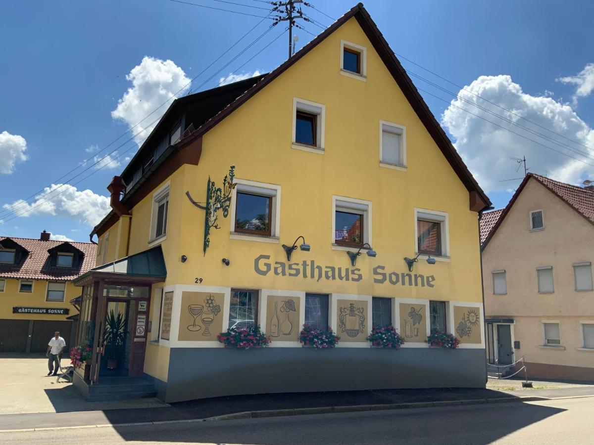 Gasthaus Sonne Hohenstadt  Экстерьер фото